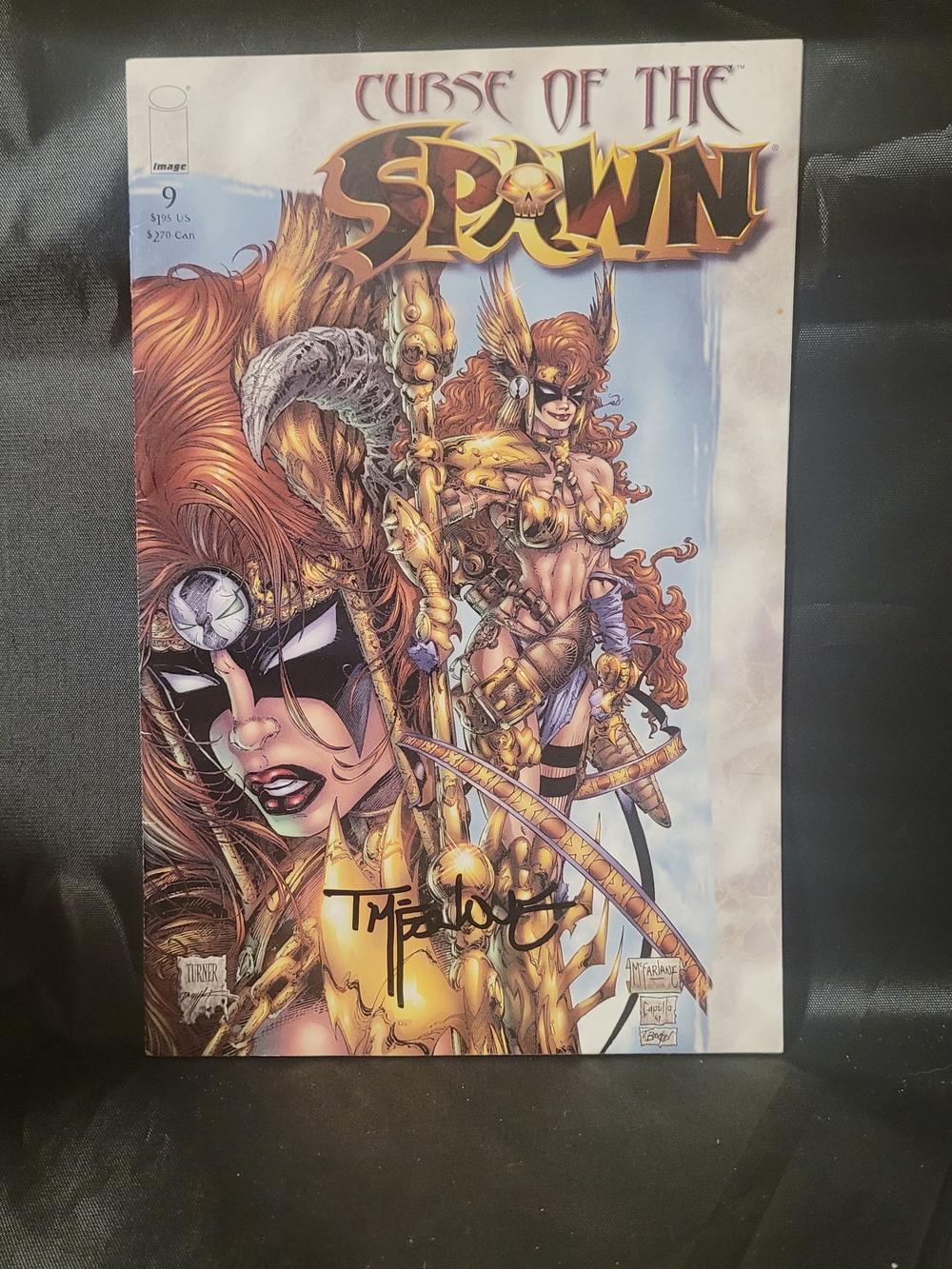 Image Comics Curse Of The Spawn #9 Signed By Todd McFarlane No Coa